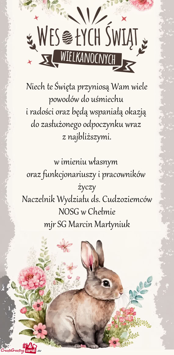 I radości oraz będą wspaniałą okazją