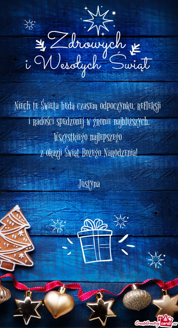 I radości spędzonej w gronie najbliższych. Wszystkiego najlepszego