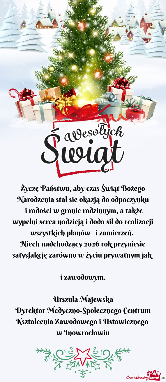 I radości w gronie rodzinnym, a także wypełni serca nadzieją i doda sił do realizacji wszystki