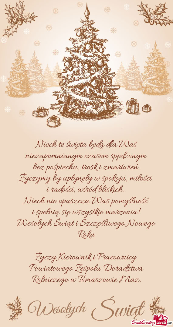 I radości, wśród bliskich