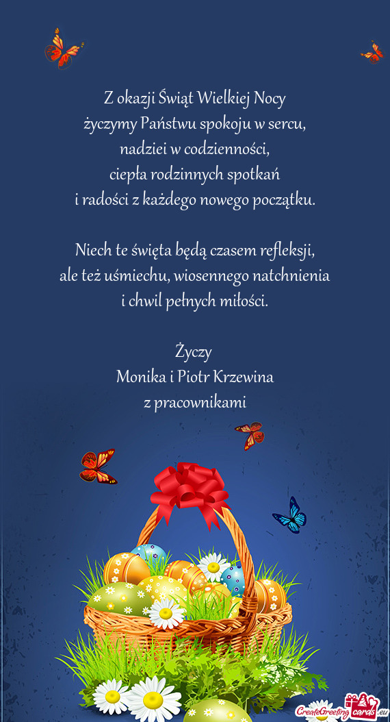 I radości z każdego nowego początku