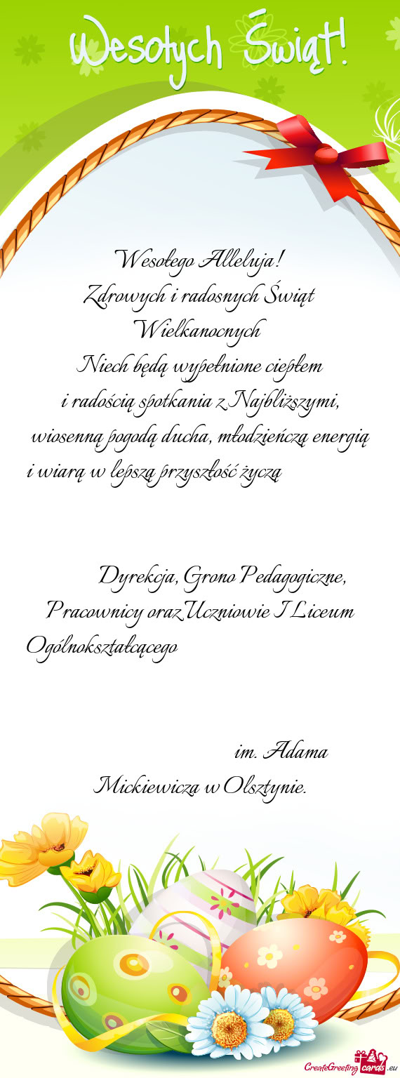 I radością spotkania z Najbliższymi