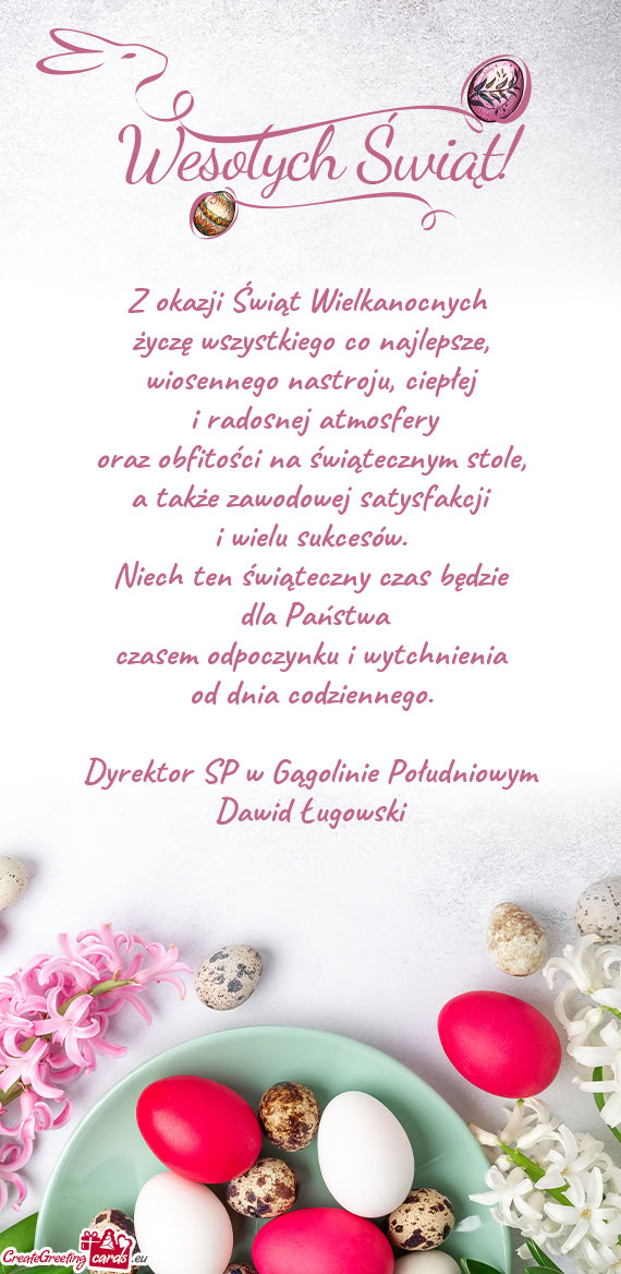 I radosnej atmosfery