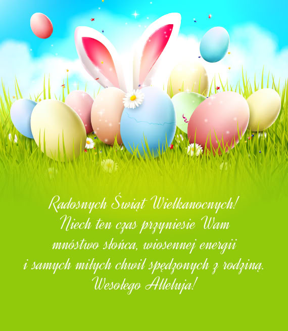 I samych miłych chwil spędzonych z rodziną