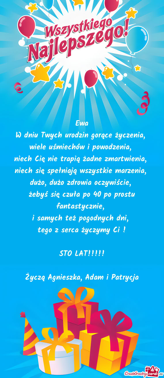 I samych też pogodnych dni