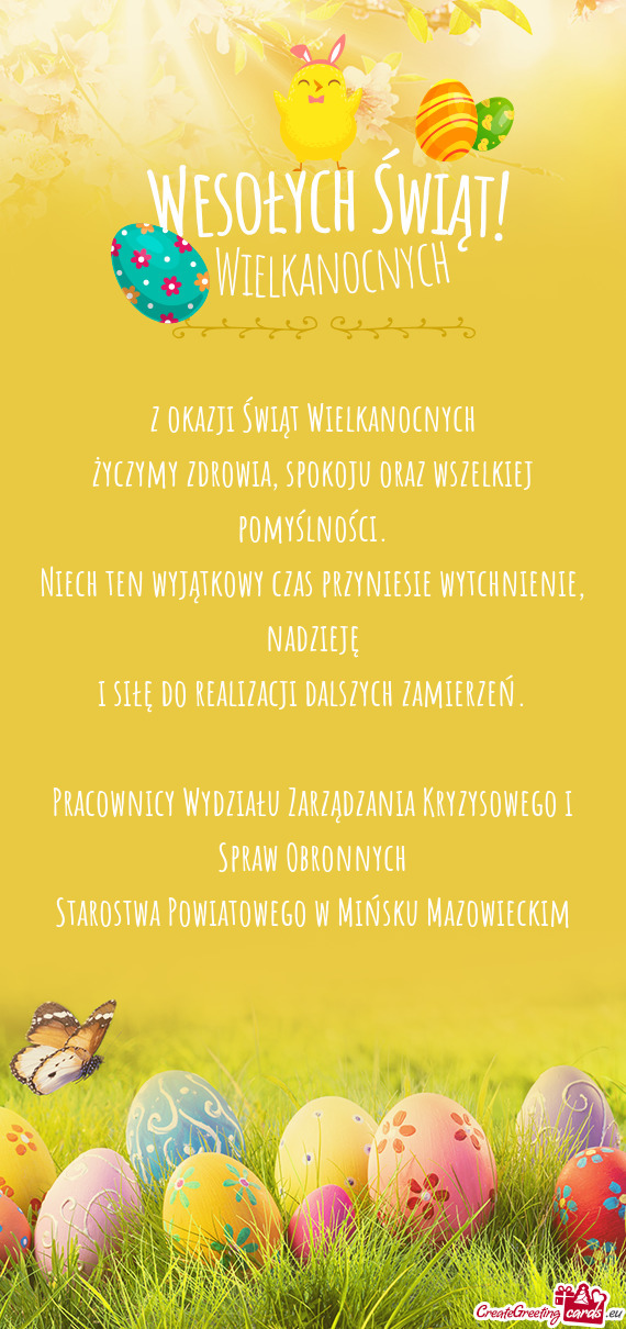 I siłę do realizacji dalszych zamierzeń