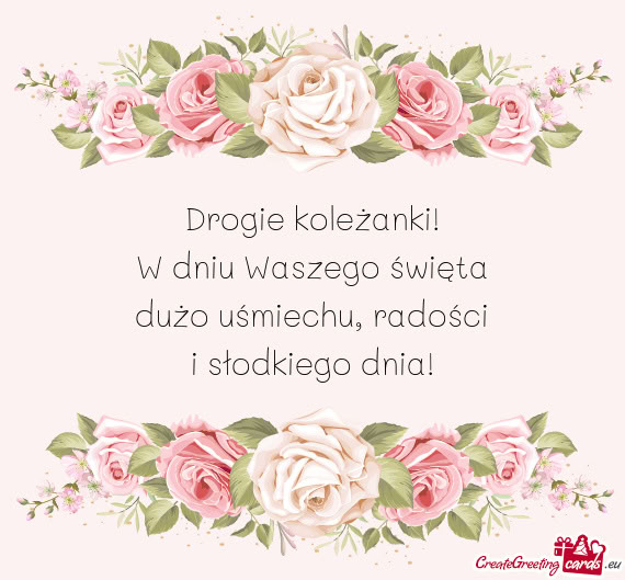 I słodkiego dnia