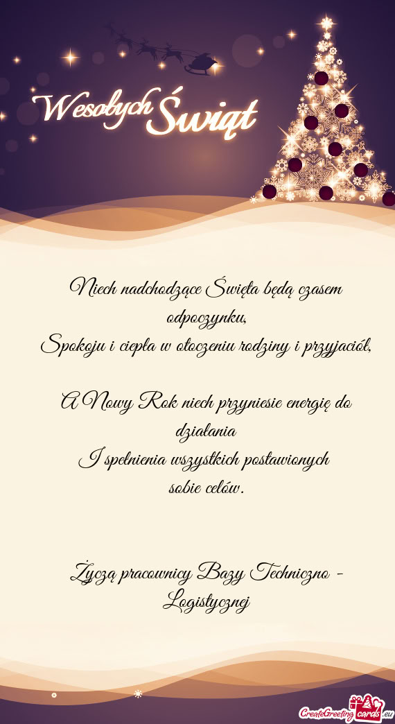 I spełnienia wszystkich postawionych