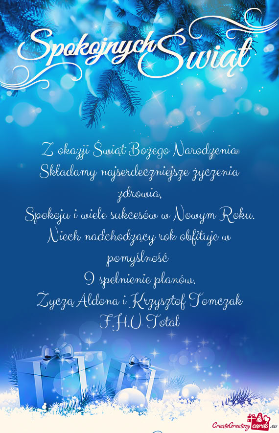 I spełnienie planów