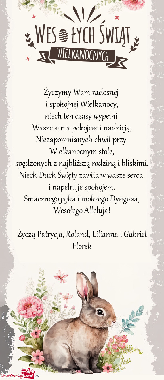 I spokojnej Wielkanocy