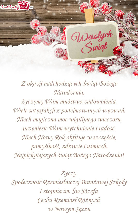 I stopnia im. Św Józefa