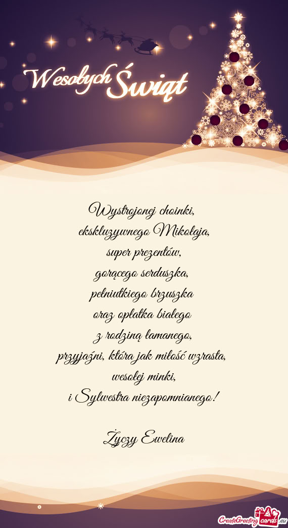 I Sylwestra niezapomnianego! Ewelina