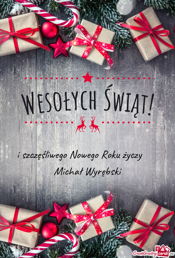 I szczęśliwego Nowego Roku  Michał Wyrębski