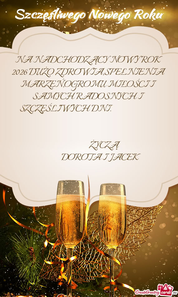 I SZCZĘŚLIWYCH DNI