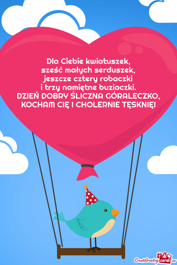 I trzy namiętne buziaczki