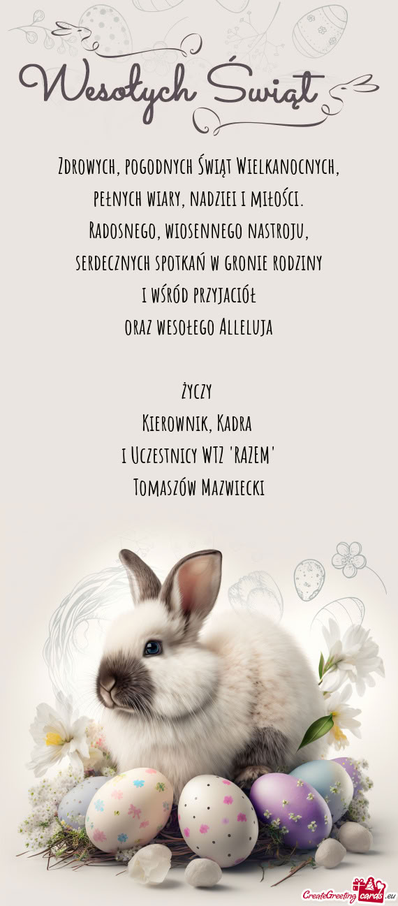 I Uczestnicy WTZ "RAZEM"