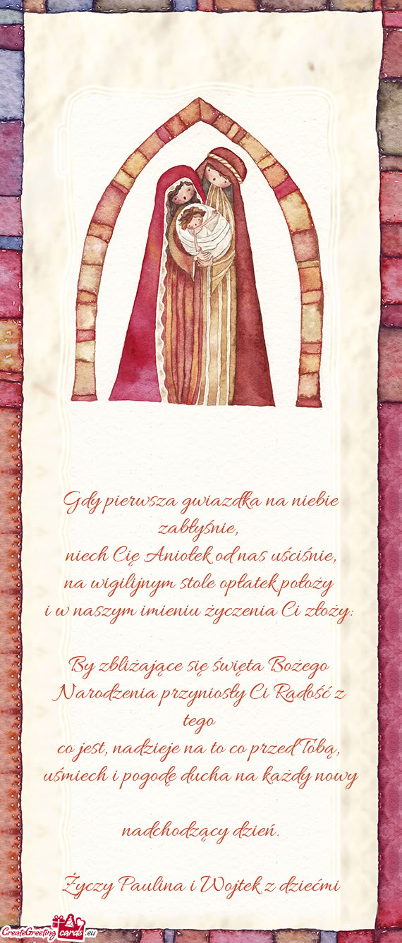 I w naszym imieniu życzenia Ci złoży