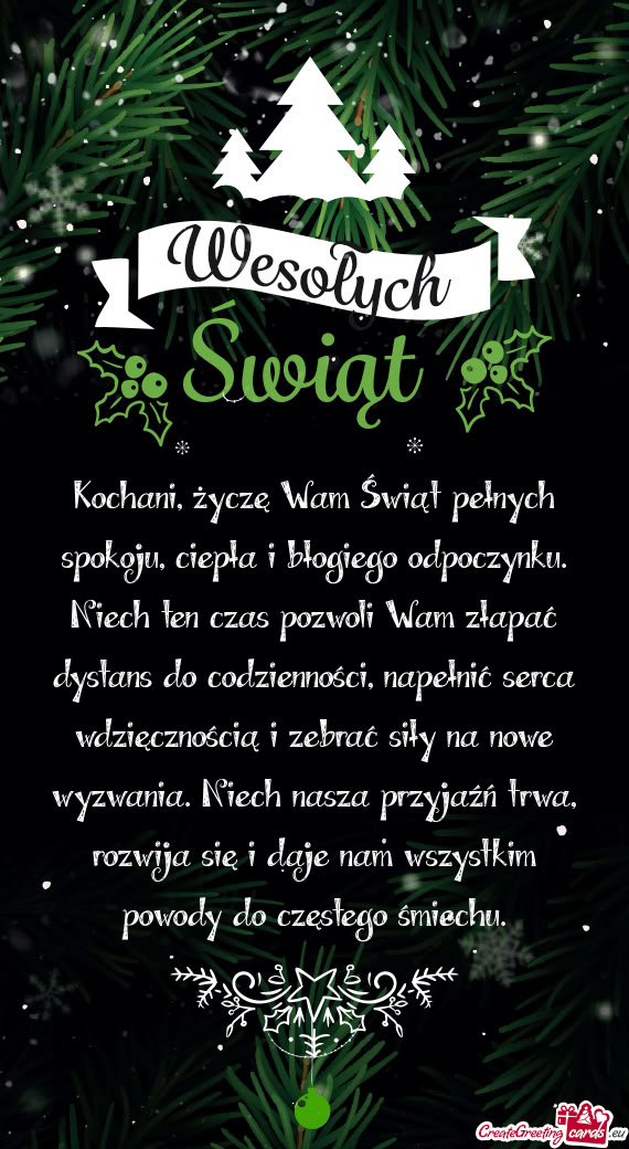 I Wam złapać dystans do codzienności, napełnić serca wdzięcznością i zebrać siły na nowe w