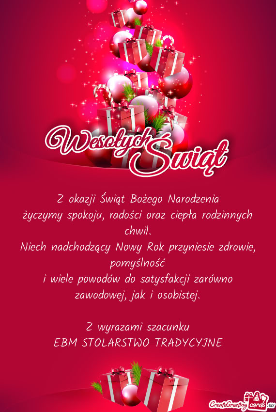 I wiele powodów do satysfakcji zarówno zawodowej, jak i osobistej