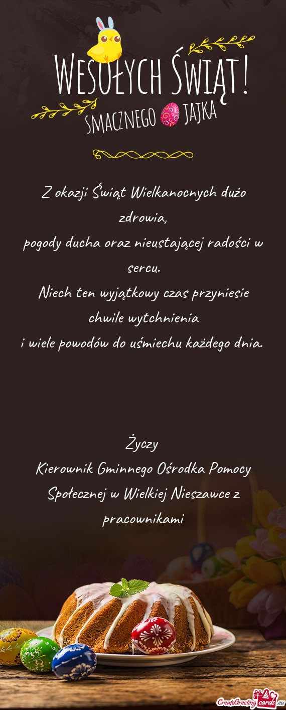 I wiele powodów do uśmiechu każdego dnia