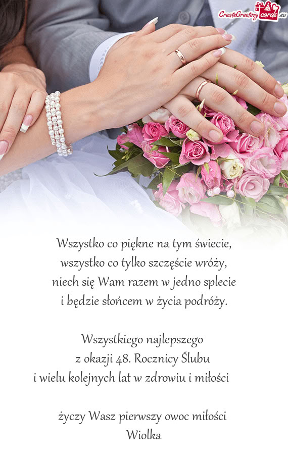 I wielu kolejnych lat w zdrowiu i miłości ♥️♥️