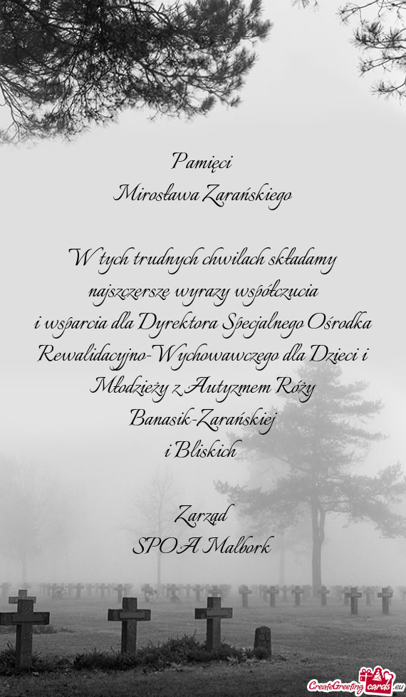 I wsparcia dla Dyrektora Specjalnego Ośrodka Rewalidacyjno-Wychowawczego dla Dzieci i Młodzieży z