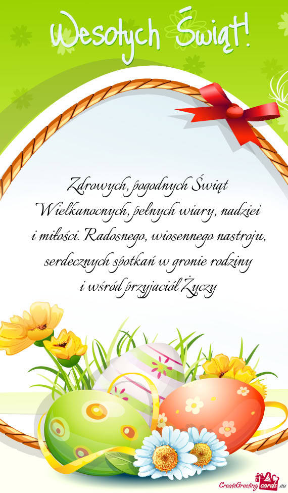 I wśród przyjaciół Życzy