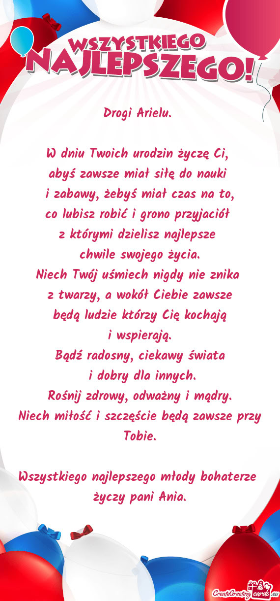 I zabawy, żebyś miał czas na to