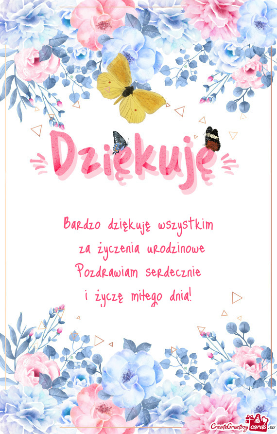 I życzę miłego dnia