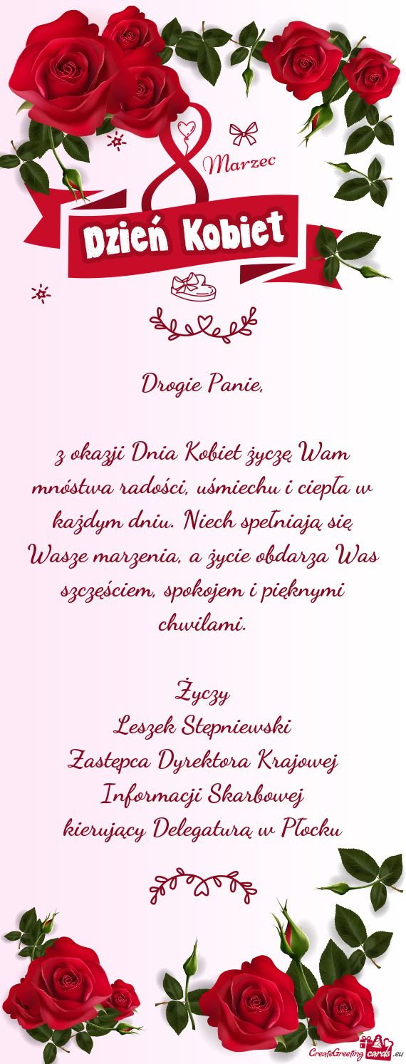 Iają się Wasze marzenia, a życie obdarza Was szczęściem, spokojem i pięknymi chwilami