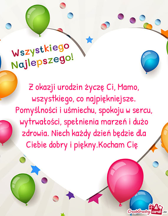 Ie dobry i piękny.Kocham Cię 😘