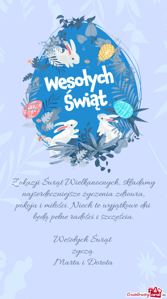 Iech te wyjątkowe dni będą pełne radości i szczęścia