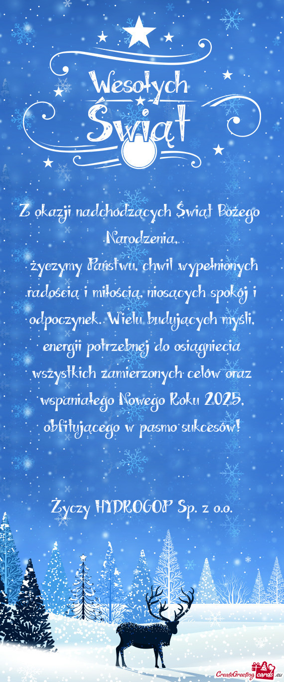 Ielu budujących myśli, energii potrzebnej do osiągniecia wszystkich zamierzonych celów oraz wspa