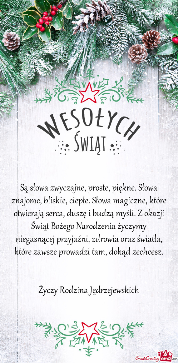 Ierają serca, duszę i budzą myśli. Z okazji Świąt Bożego Narodzenia życzymy niegasnącej prz