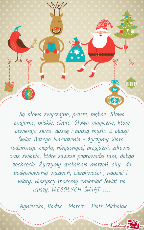 Ierają serca, duszę i budzą myśli. Z okazji Świąt Bożego Narodzenia - życzymy Wam rodzinneg