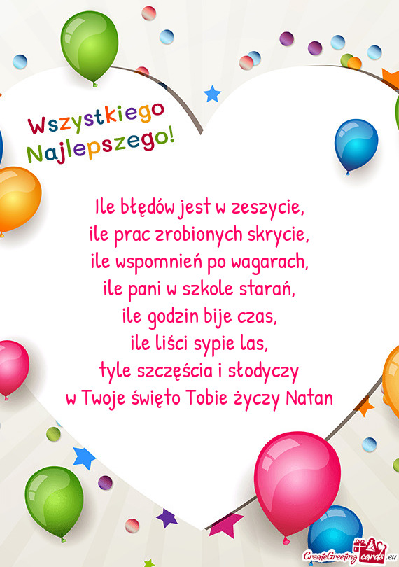 Ile błędów jest w zeszycie