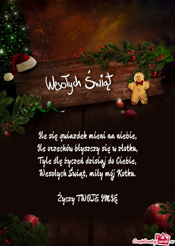 Ile się gwiazdek mieni na niebie,  Ile orzechów błyszczy się w złotku,