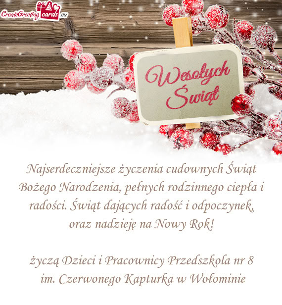 Im. Czerwonego Kapturka w Wołominie