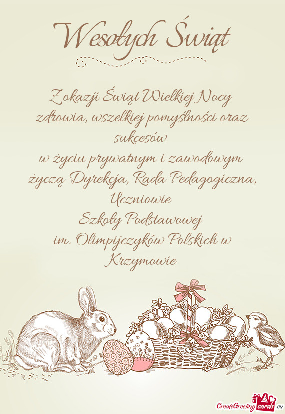 Im. Olimpijczyków Polskich w Krzymowie