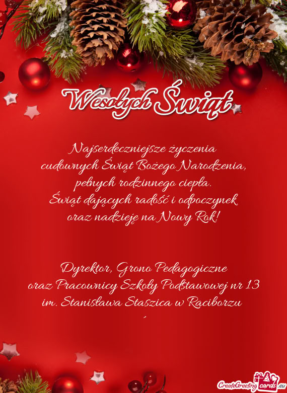 Im. Stanisława Staszica w Raciborzu