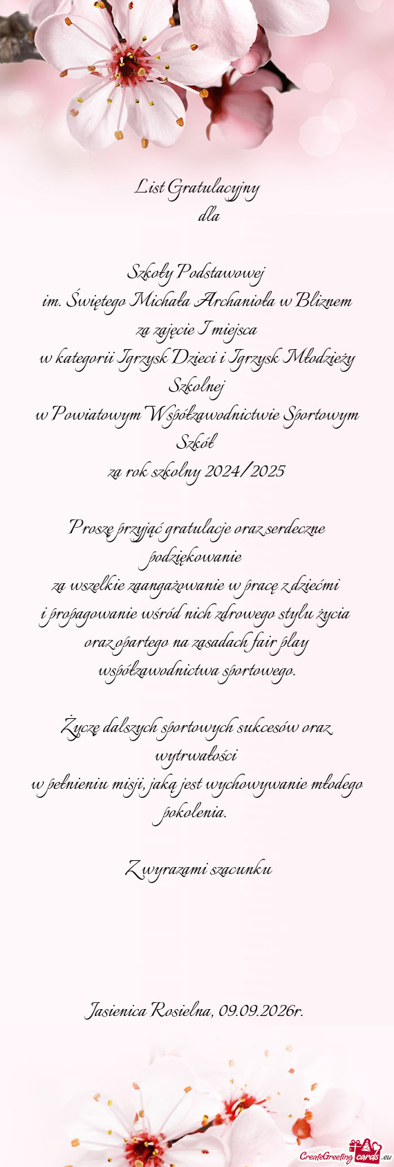 Im. Świętego Michała Archanioła w Bliznem