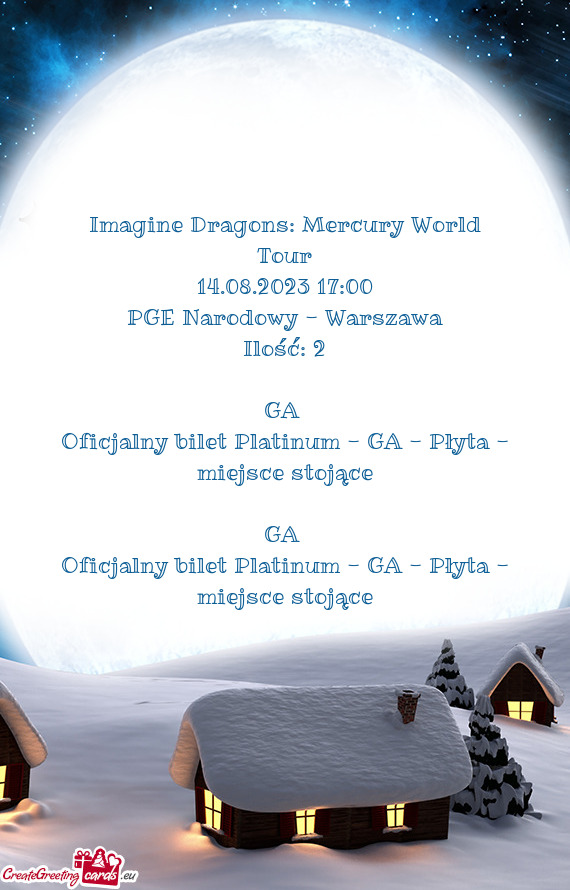 Imagine Dragons: Mercury World Tour