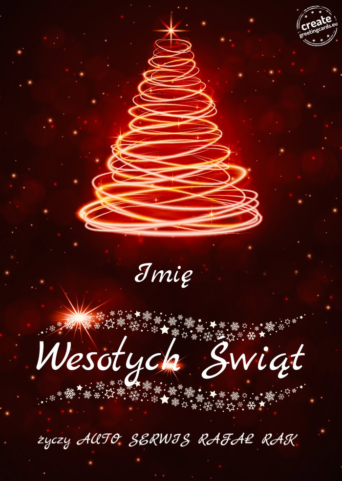 Imię Wesołych Świat AUTO SERWIS RAFAŁ RAK