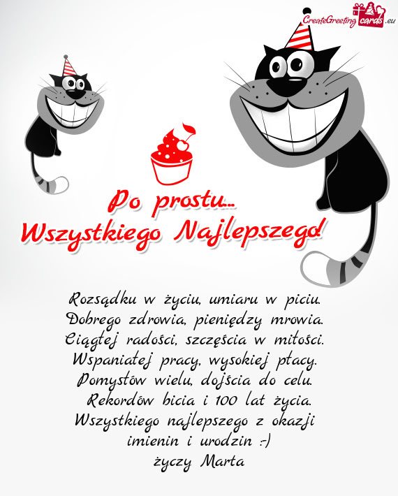 Imienin i urodzin :-)