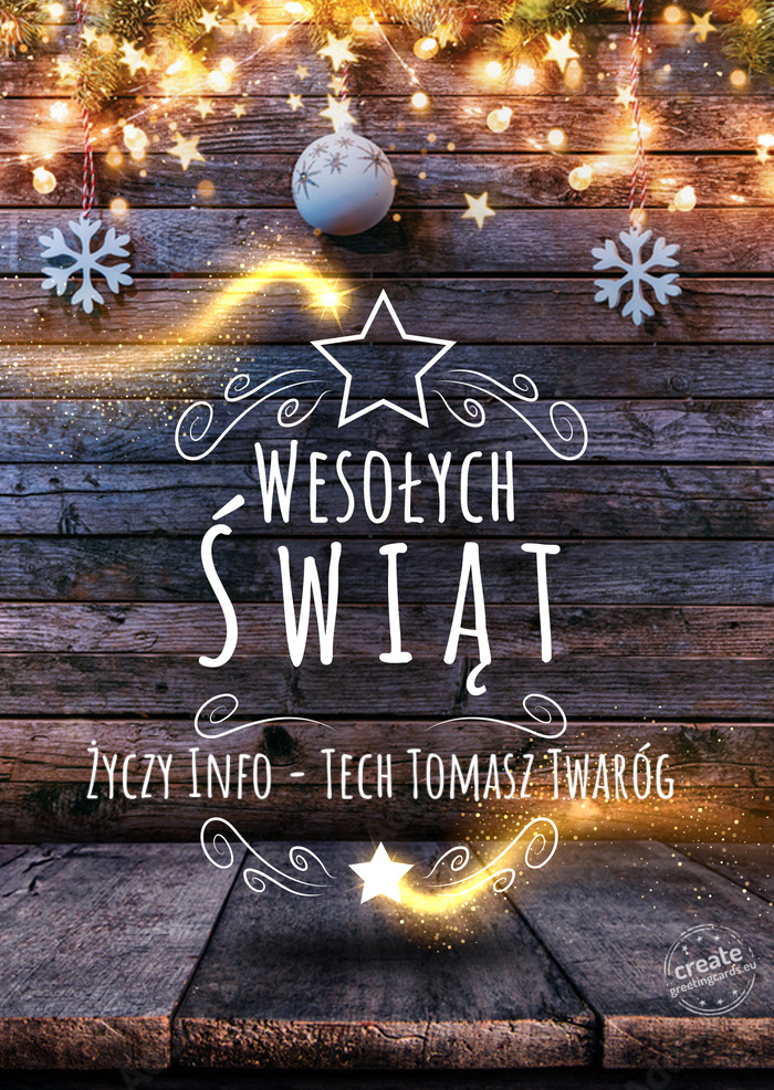 Info - Tech Tomasz Twaróg