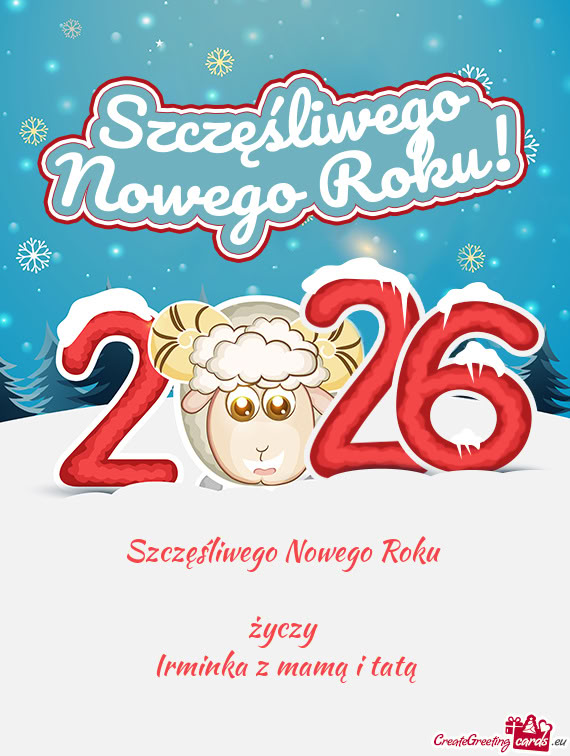 Irminka z mamą i tatą