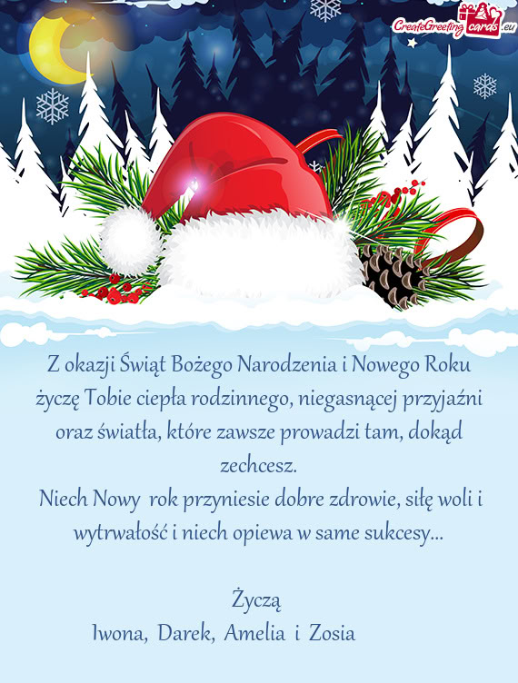 Iwona, Darek, Amelia i Zosia 😘🎄🧑‍🎄🎁☃️