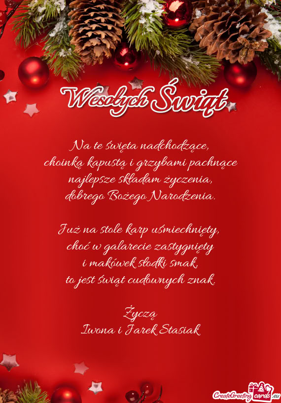 Iwona i Jarek Stasiak