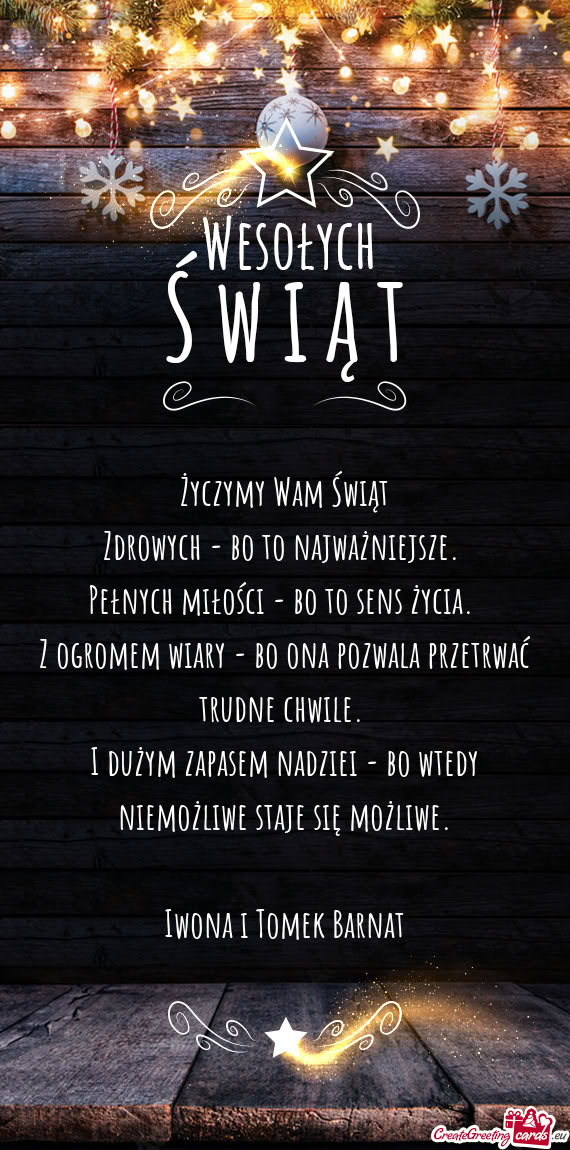 Iwona i Tomek Barnat