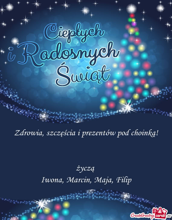 Iwona, Marcin, Maja, Filip